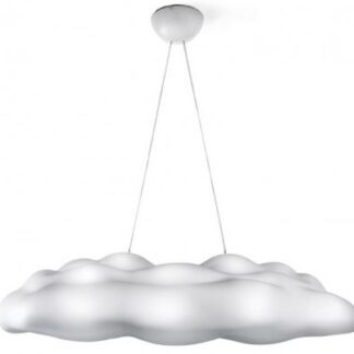NEFOS sky inde og udendørs loftlampe 122 x 69 cm - Hvid