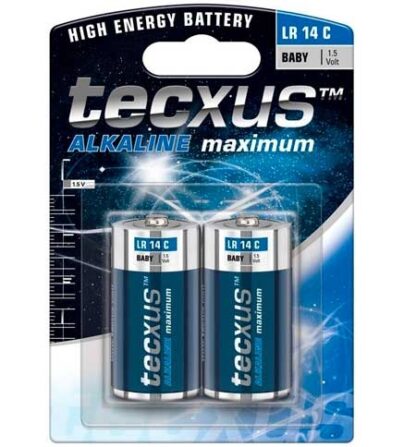 Tecxus Alkaline Maximum C Batterier