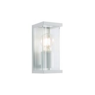 VITRA Væglampe i aluminium og glas H20 cm 1 x E27 - Mat hvid