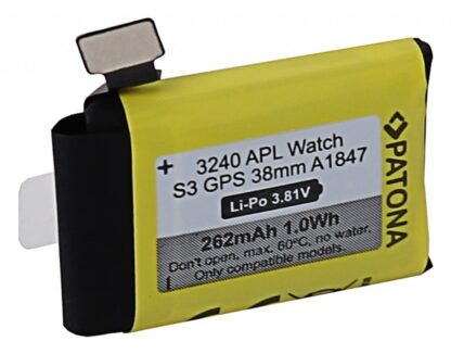 Batteri til Apple Watch Serie 3 GPS 38mm A1847