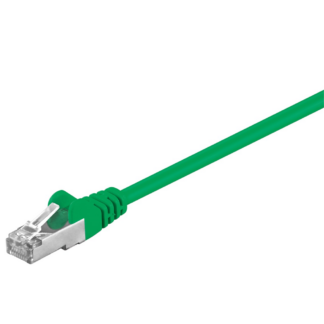 Cat 5e F/UTP Netværkskabel - Grøn - 1 m