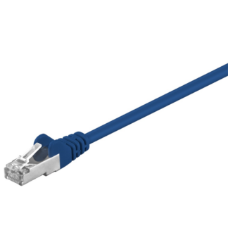 Cat 5e SF/UTP Netværkskabel - Blå - 0.5 m