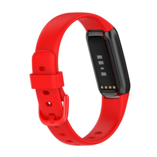 Fitbit Luxe - Silikone urrem - Str- L - Rød