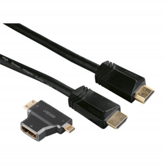 HAMA HDMI adapter kabel - HDMI til mini HDMI/micro HDMI - 1.5 m