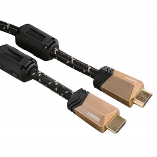 HAMA Premium HDMI kabel - 4K/60Hz - Guldbelagt - 0.75 m