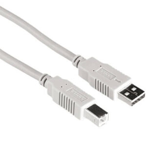 HAMA USB kabel 2.0 - USB-A han / USB-B han - 5 m
