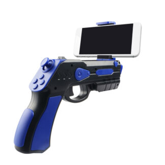 OMEGA AR Reality pistol til iphone/Smartphone - Sort/Blå