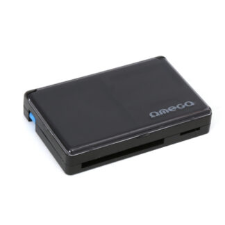 OMEGA USB kortlæser til microSDHC/SDHC/SDXC/CF