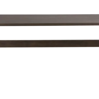ROWICO Westville spisebord, m. udtræk - brun egefinér og egetræ (240x95)