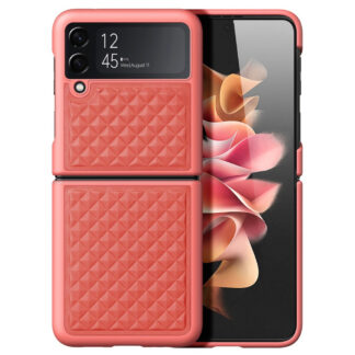 Samsung Galaxy Z Flip4 5G - DUX DUCIS Venice ægte cover - Pink
