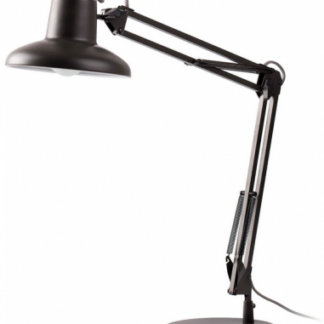 Skrivebordslampe H57 cm 1 x 15W LED - Mørkegrå