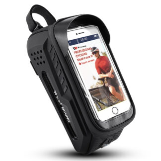 WEST BIKING MTB cykeltaske 2L med holder til Smartphone - Sort