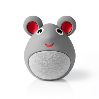 Animaticks Melody Mouse Bluetooth Højttaler - Grå