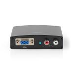 HDMI Converter | HDMI Input | VGA / 2x RCA Hun | 1-vejs | 1280x768 | 1.65 Gbps | Aluminium | Anthracite