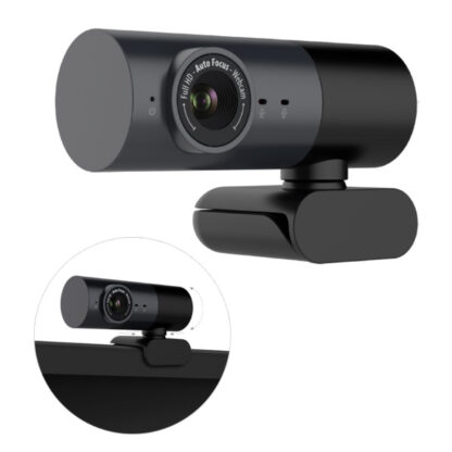Web cam/kamera - HD 1080P - Med mikrofon - Roterbar