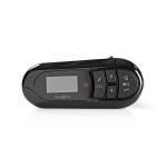 Bil Audio FM-sender | Svanehals | Håndfri opkald | 0.4 " | LCD-skærm | BluetoothÂ® | Sort
