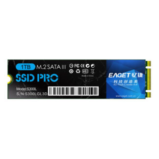 EAGET S300L - SOLID M.2 (NGFF) SATA SDD High Speed Harddisk til PC/laptop - 1TB