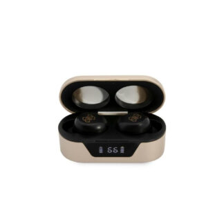 GUESS GUTWST31E Bluetooth Høretelefoner med opladeretui - Guld