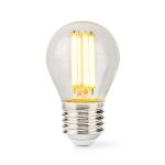 LED glødepære E27 | G45 | 7 W | 806 lm | 2700 K | Varm Hvid | Antal lamper i emballagen: 1 stk.