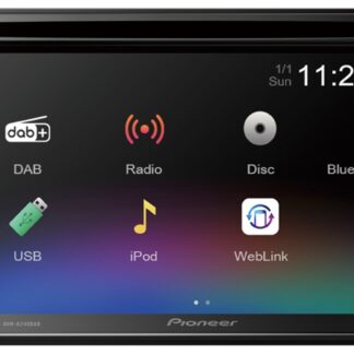 Pioneer AVH-A240DAB - CD/DAB+/Bluetooth og touch skærm