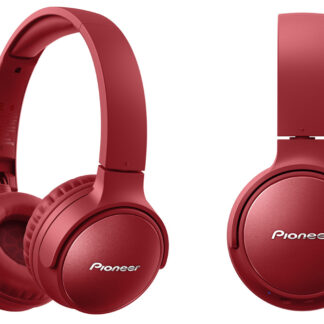Pioneer SE-S6BN Støjreducerende Bluetooth Hovedtelefon Rød