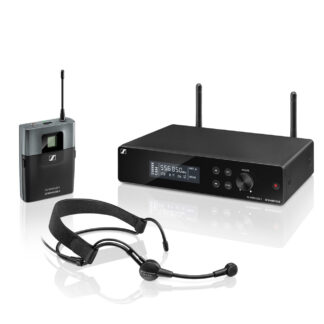 Sennheiser XSW 2-ME3 Headset (Bånd E: 823.2-832.8 MHz) Smart lydsystem fra Sennheisermed en mikrofon