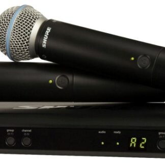 Shure BLX288E/B58-S8 Håndholdt Mikrofonsæt
