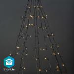 SmartLife Dekorativ LED | Træ | Wi-Fi | Varm Hvid | 200 LED's | 10 x 2 m | Android / IOS