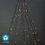 SmartLife Dekorativ LED | Træ | Wi-Fi | Varm til kølig hvid | 200 LED's | 10 x 2 m | Android / IOS