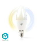 SmartLife LED Bulb | Wi-Fi | E14 | 470 lm | 4.9 W | Warm to Cool White | 2700 - 6500 K | Energiklasse: F | Android / IOS | Stearinlys