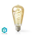 SmartLife LED glødepære | Wi-Fi | E27 | 360 lm | 4.9 W | Warm to Cool White | 1800 - 6500 K | Glas | Android / IOS | ST64