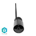 SmartLife udendørskamera | Wi-Fi | Full HD 1080p | IP65 | Cloud / MicroSD | 12 V DC | Med bevægelsessensor | Nattesyn | Android & iOS | Sort