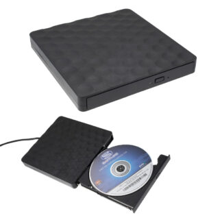 DVD/RW Ekstern optisk drive med USB 3.0 kabel til PC/Laptop