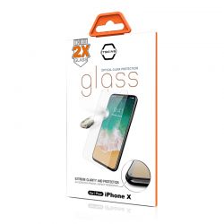Itskins 2 In 1 Glass Kit Til Iphone Xs / X® - Tilbehør til smartphone