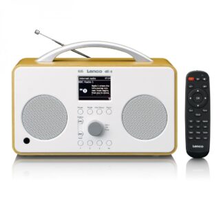 Lenco PIR-645 Internet Radio, Hvid
