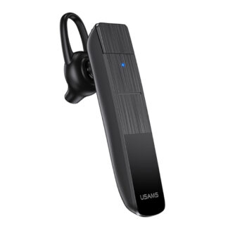USAMS BT2 Bluetooth Headset - Til Bil / Kontor - Sort