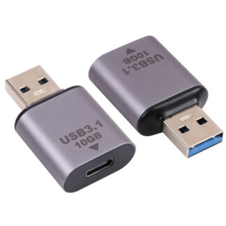 USB 3.1 til USB-C adapter - 10 Gbps - Sølv