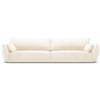 Kaelle 4-personers sofa i chenille B248 cm - Lys beige