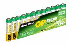 GP Super Alkaline LR3 AAA 1,5V 12 stk.