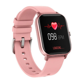 COLMI P8 smartwatch - Bluetooth - Vandtæt - Puls - Blodtryk - Sportsmodes - APP med DANSK SPROG - Pink