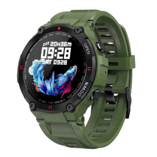 Lemonda K22 smartwatch med Fuld Touch - Bluetooth - Vandtæt - Puls/Blodtryk - Sportsmodes - DANSK SPROG - Grøn