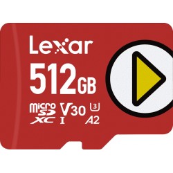 Lexar PLAY microSDXC UHS-I R150 512GB - Hukommelseskort