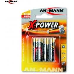 Ansmann Aaa X-power 4-p - Batteri