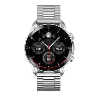 GARETT V10 Smartwatch - Bluetooth opkald/Sports modes/Puls - Sølv