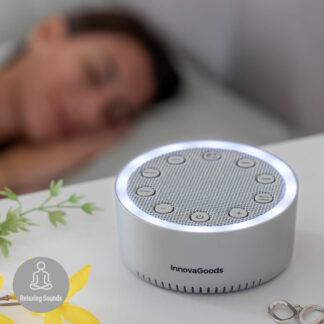 Slewel hvid støj som søvnhjælp - Afslapningsmaskine med lys og lyd