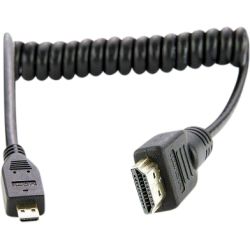 Atomos Coiled -Micro to Full HDMI 30cm - Ledning