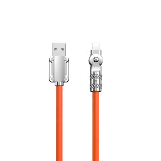 Dudao Lightning til USB-A opladerkabel 30W - Roterbart - 1m