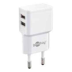 Goobay Dual Usb-charger 2.4 A - Oplader