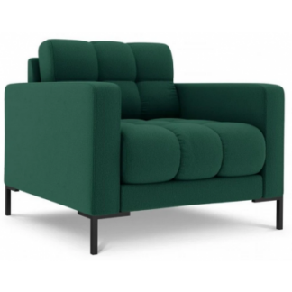 Mamaia lænestol i polyester B87 cm - Sort/Grøn