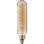 Philips led giant 7w (40w) e27 t65 guld dæmpbar